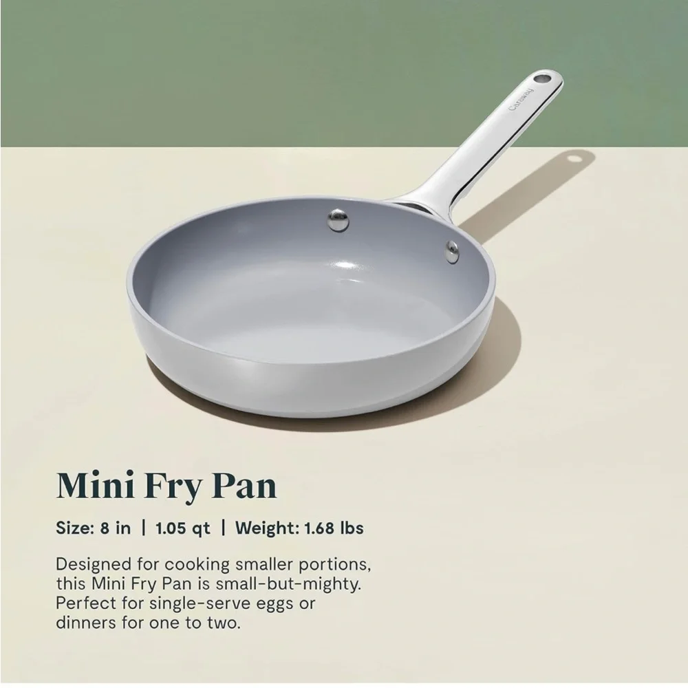 Caraway Nonstick Ceramic Mini Fry Pan (1.05 qt, 8